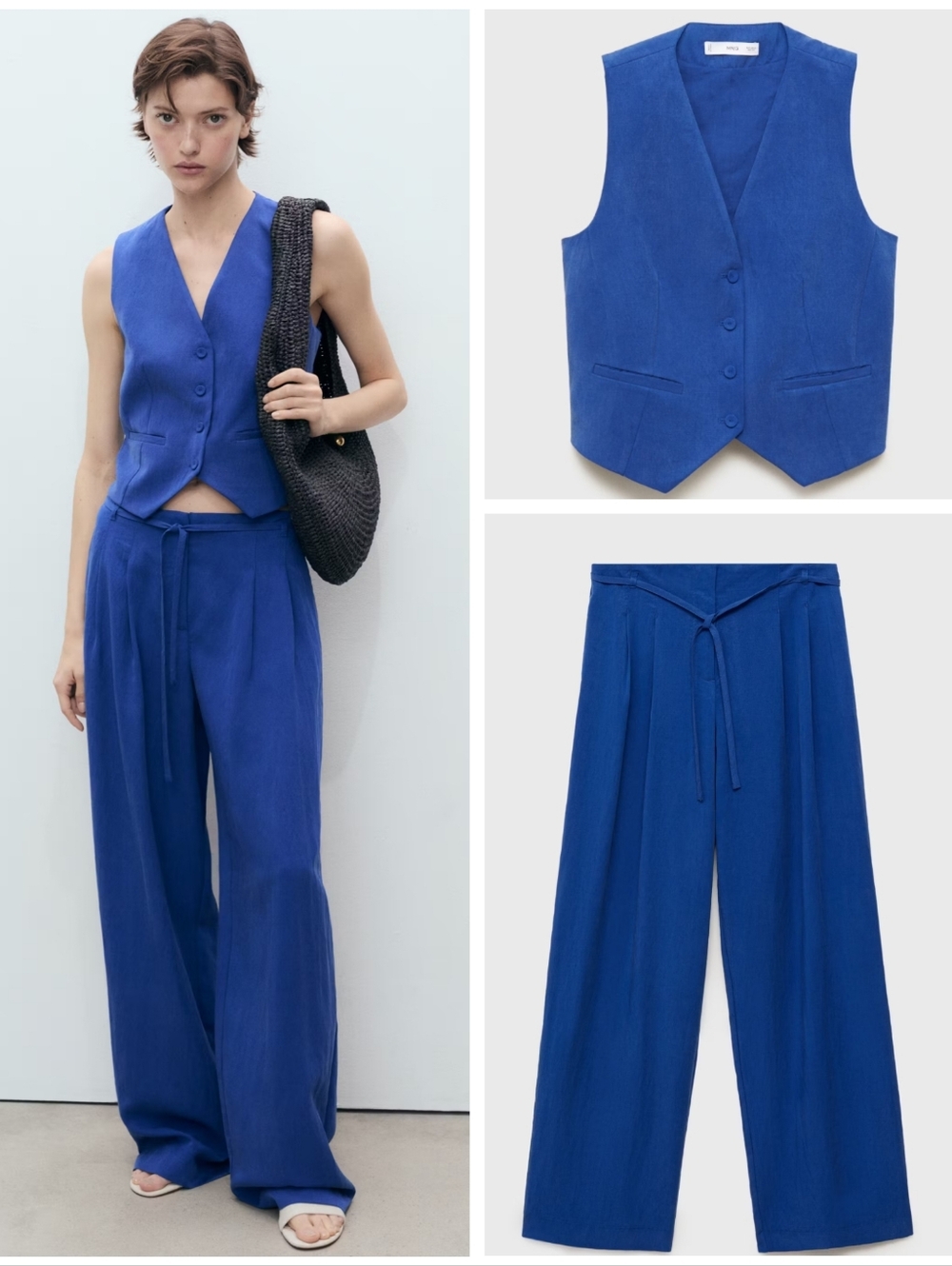 MANGO Vest/pants Set